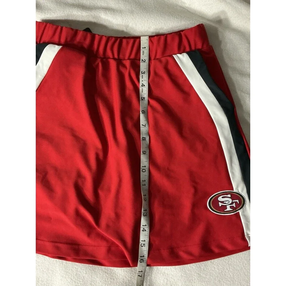 San Francisco 49ers Women Skirt NFL Wear Erin Andrews Red Sz Small NWT